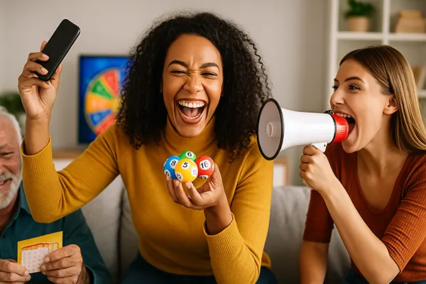 Influencer lottery ads
